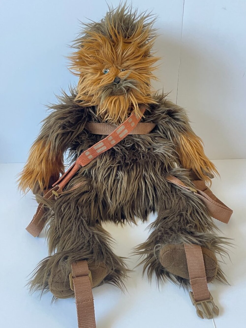 Disney Parks Star Wars CHEWBACCA Chewy Full Body 25” Plush Backpack Hug Buddy